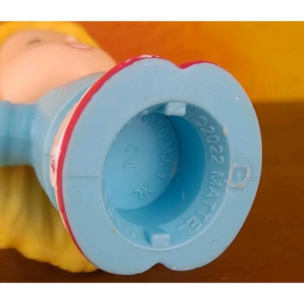 Fisher‎ Price Little People  Barbie Dreamhouse  Girl Blonde Hair And Blue Shirt